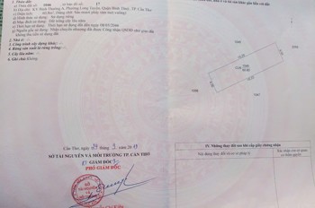 Đất Đẹp – Giá Tốt – Chính Chủ Cần Bán Lô Đất Tại Phường Long Tuyền, Bình Thuỷ, Cần Thơ
