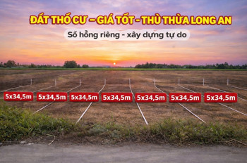 Mở Bán 9 Lô Mới Chính Chủ F0 Tại Thủ Thừa, Long An