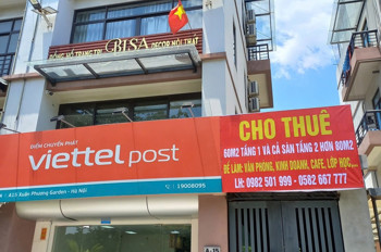 Cho Thuê Mặt Bằng Kinh Doanh Mặt Đường Trần Hữu Dực - Trịnh Văn Bô, Xuân Phương, Hà Nội