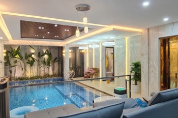 ► Villa Sát Mt Nguyễn Tri Phương, 245M2, Ngang 7M, 4 Tầng Cực Xịn Sò