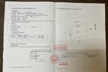 Đất Lô Góc 21M Mặt Tiền Khu Đô Thị Vạn Phúc View Bồn Hoa Phường Thanh Bình, Thành Phố Hải Dương
