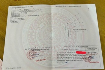 Bán Gấp Lô Đất Thổ Cư Cực Phẩm Ngay Tại Trung Tâm Đắk Hà