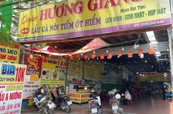 Bình Chánh Sang Quán Nhậu S/vườn 500 M2 Giá : 159 Tr , Có 7 – 10 Phòng, Tel : 0336545468 (