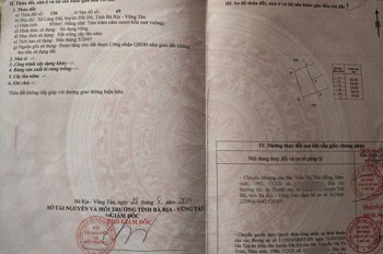 Đất Đẹp - Đầu Tư Sinh Lời- Chính Chủ Bán 6 Lô Đất Tại Xã Láng Dài, Đất Đỏ, Bà Rịa Vũng Tàu