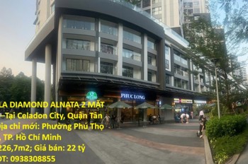 Bán Căn Hộ Vila Diamond Alnata 2 Mặt Tiền – Giá Tốt –Tại Celadon City, Quận Tân Phú, Tp. Hcm