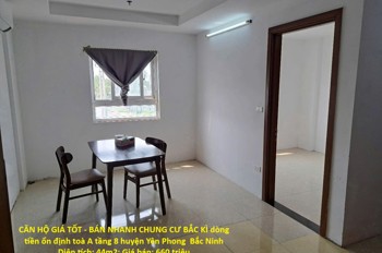 Căn Hộ Giá Tốt - Bán Nhanh Chung Cư Bắc Kì Dòng Tiền Ổn Định Toà A Tầng 8 Huyện Yên Phong Bắc Ninh