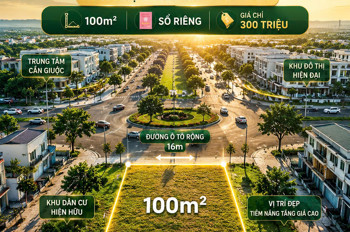 Bán Gấp Đất Sổ Riêng Long An 100M² Giá Chỉ 300 Triệu