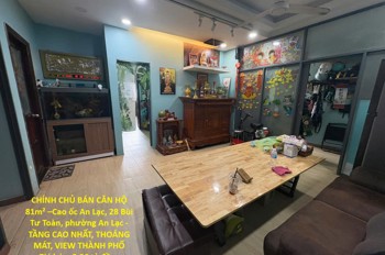 Chính Chủ Bán Căn Hộ 81M² – Cao Ốc An Lạc - Tầng Cao Nhất, Thoáng Mát, View Thành Phố