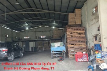 Chính Chủ Cần Bán Kho Tại Ô1 Kp Thanh Hà Đường Phạm Hùng, Tt Gò Dầu, Huyện Gò Dầu, Tây Ninh