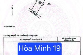 Bán Đất Đường Hoà Minh 19 - Gần Đh Bách Khoa