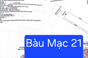 Bán Đất Bàu Mạc 21 - Kẹp Lối Thoát Hiểm 1M Bên Hông