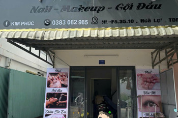 Sang Nhượng Tiệm Nail , Makeup , Gội Đầu Khu Chung Cư Hòa Lợi Giá Rẻ