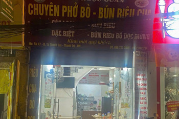 Sang Nhượng Cửa Hàng Bún, Phở Đang Kinh Doanh Tốt Tại Tả Thanh Oai,Thanh Trì, Hà Nội