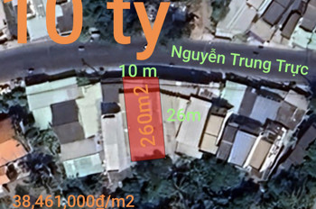 Bán Đất Thổ Cư Mặt Tiền Nguyễn Trung Trực Giá 10 Tỷ