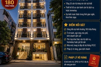 Bán Tòa Nhà Mỹ Đình - Nam Từ Liêm - 85M² - 8 Tầng - 20 Phòng - Dt 180 Tr/th - 38.8 Tỷ