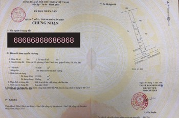 Đầu Tư Là Sinh Lời - Chính Chủ Bán Đất Mặt Tiền Rộng Ql 91 Phường Châu Văn Liêm, Ô Môn, Cần Thơ