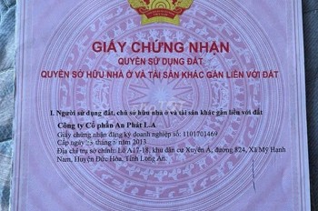 Đất Chính Chủ - Giá Tốt Tại 22, Xã Mỹ Hạnh Nam, Huyện Đức Hòa, Long An