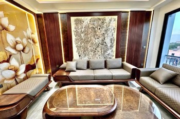 Hơn 15 Tỷ-Bán Nhà Thạch Bàn 55M2-Mt 6M-7 Tầng Thang Máy-Ô Tô Tránh-Lô Góc-Full Nội Thất-Hàng Xóm