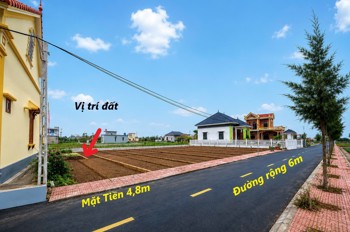 Chính Chủ Em Có Lô Đất Cần Bán Diện Tích 90,2M. Mặt Tiền 4,8M. Đất Sẵn Sổ Giao Dịch Luôn