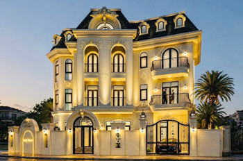 Villa Phần Thô 2 Mặt Tiền – Kiến Tạo Không Gian Sống Theo Dấu Ấn Riêng