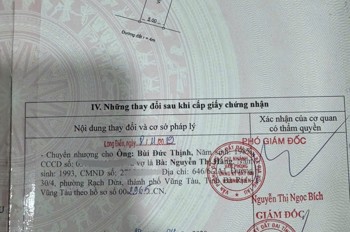 Hot Hot - Bán 2 Lô Đất Đẹp Liền Kề Trung Tâm Long Điền – Sổ Riêng, Giá Tốt Đầu Tư