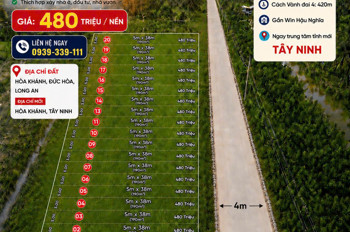 Bán Đất Nền Giá Tốt – Khu Dân Cư Hiện Hữu - Tiềm Năng Tăng Giá Cao