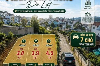 Lô Đất Xây Dựng Đẹp – Phan Đình Phùng, Đà Lạt