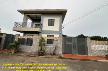 Nhà Đẹp – Giá Tốt- Chính Chủ Cần Bán Nhà Tại Thị Trấn Long Điền, Huyện Long Điền, Bà Rịa - Vũng Tàu