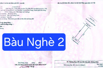 Bán Đất Mặt Tiền Bàu Nghè 2 – Tđc Hòa Sơn 6, Hòa Khánh, Đà Nẵng