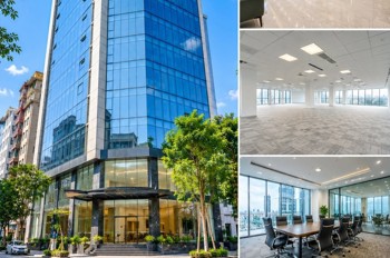 Bán Tòa Văn Phòng Hạng A Cầu Giấy - Lô Góc Mặt Phố - Dòng Tiền 865 Triệu/tháng - 270M2 - 11 Tầng 
