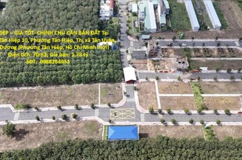 Đất Đẹp – Giá Tốt- Chính Chủ Cần Bán Đất Tại Phường Tân Hiệp, Thị Xã Tân Uyên, Bình Dương