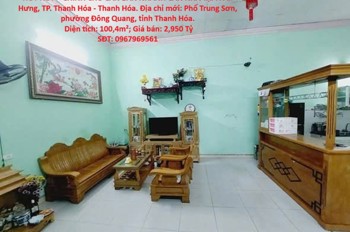 Hot Hot – Chính Chủ Cần Bán Nhanh Căn Nhà Tại P. An Hưng, Tp. Thanh Hóa - Thanh Hóa