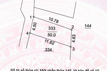 Bán Đất Tổ 12 Đồng Mai, Dt50m2, Mt4.5m, Lô Góc 3.5 Tỷ Hà Đông