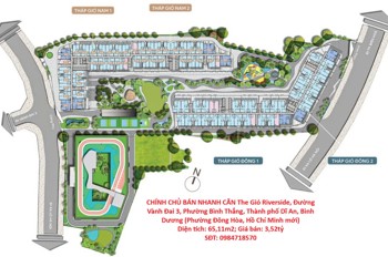 Chính Chủ Bán Nhanh Căn The Gió Riverside - Tháp Gió Đông Thành Phố Dĩ An, Bình Dương
