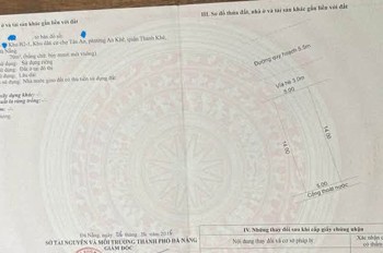 Bán Đất Trung Tâm Thanh Khê – Tân Hòa 7 - Sát Chợ