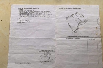 Đầu Tư Sinh Lời – Chính Chủ Cần Bán Đất Xã Thạch Sơn, Huyện Thạch Thành, Thanh Hóa