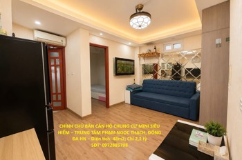Chính Chủ Bán Căn Hộ Chung Cư Mini Siêu Hiếm – Trung Tâm Phạm Ngọc Thạch, Đống Đa Hn – Chỉ 2,2 Tỷ