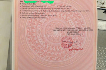 Sở Hữu Ngay Lô Đất Đẹp - Giá Tốt - Vị Trí Đắc Địa Tại Phường Tân Hiệp, Tphcm