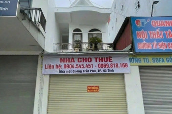 Cho Thuê Nhà Mặt Đường Trần Phú – Tp. Hà Tĩnh