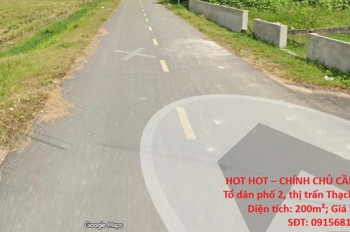 Hot Hot – Chính Chủ Cần Bán 200M² Đất, Tt. Thạch Hà, H. Thạch Hà, T. Hà Tĩnh
