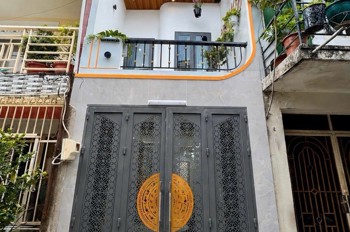Nhà Mới Đẹp 3 Tầng Kiên Cố - 42M2 - Có 4 Phòng Ngủ - Gần 4 Xã - Giáp Tân Phú - Hẻm Trước Nhà 4M 