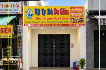 Cho Thuê Nhà Mặt Tiền Chợ Tân Hương 76M², 16Triệu - Buôn Bán Tấp Nập