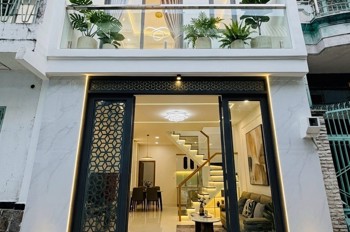 Nhà 2 Tầng Mới 100% Full Nội Thất Xịn - 40M2 Hẽm Ô Tô Ngay Mặt Tiền Luôn Giá Chưa Tới 6 Tỷ