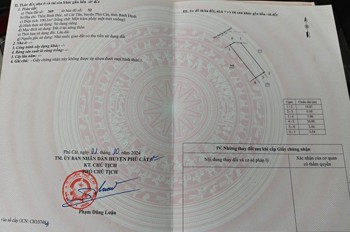Đất Đẹp Chính Chủ - Lô Góc 2 Mặt Tiền Khu Sân Bay Phù Cát, Xã Cát Tân, Phù Cát - Bình Định