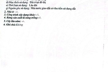 Bán Lô Đất Vũ Quỳnh – Sát Biển - Có Sẵn Móng 3 Tầng