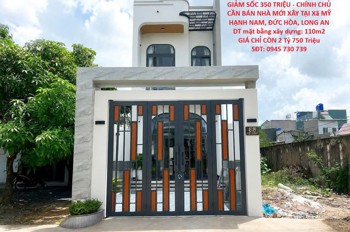 Giảm Sốc 350 Triệu - Chính Chủ Cần Bán Nhà Mới Xây Tại Xã Mỹ Hạnh Nam, Đức Hòa, Long An